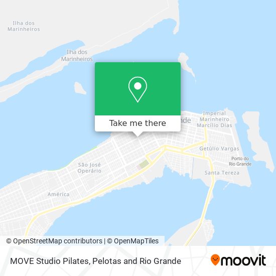 MOVE Studio Pilates map