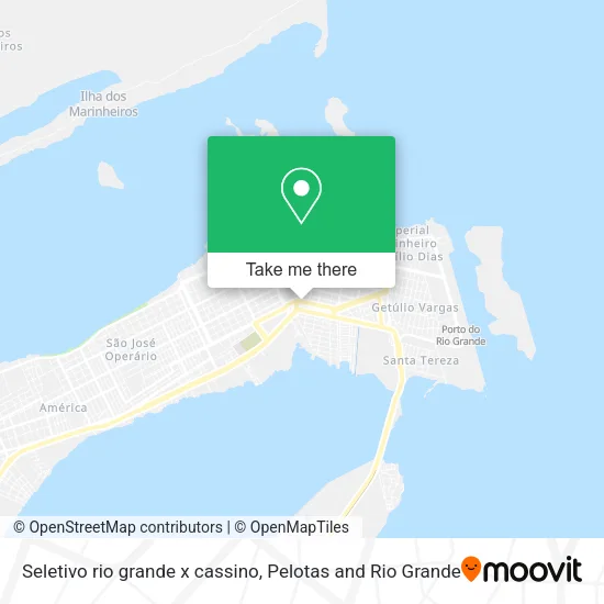 Seletivo rio grande x cassino map