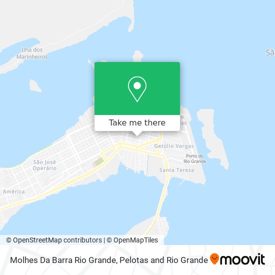 Molhes Da Barra Rio Grande map