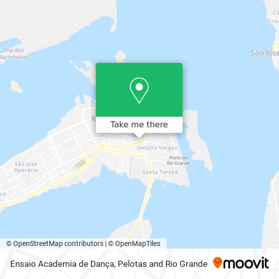 Ensaio Academia de Dança map