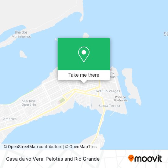 Mapa Casa da vó Vera