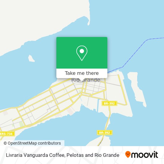 Livraria Vanguarda Coffee map