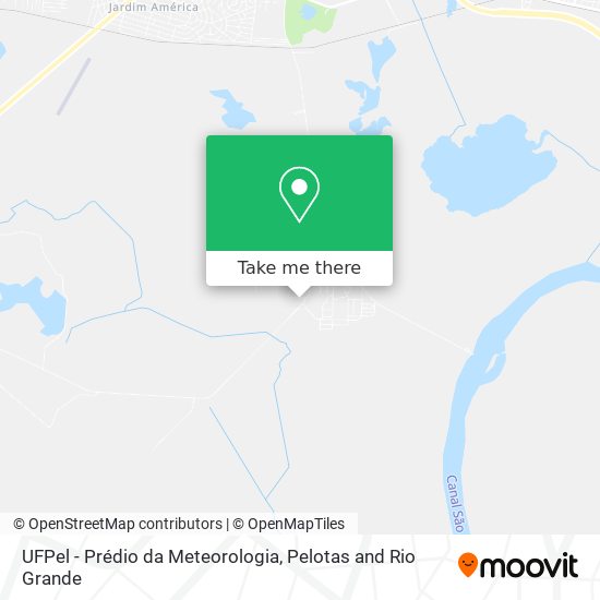 UFPel - Prédio da Meteorologia map