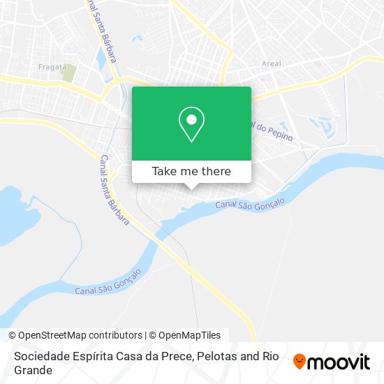 Sociedade Espírita Casa da Prece map