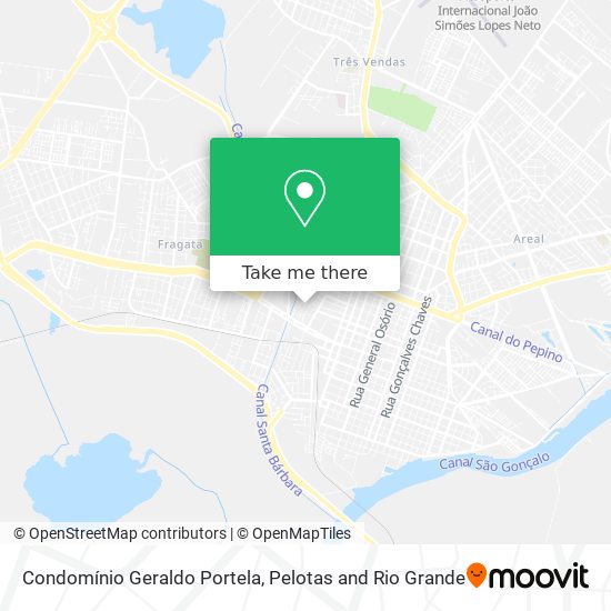 Mapa Condomínio Geraldo Portela