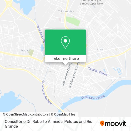 Consultório Dr. Roberto Almeida map