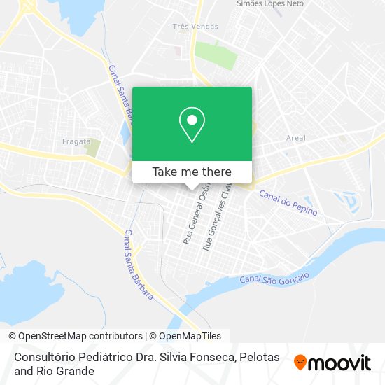 Consultório Pediátrico Dra. Silvia Fonseca map