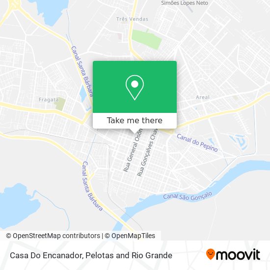 Casa Do Encanador map