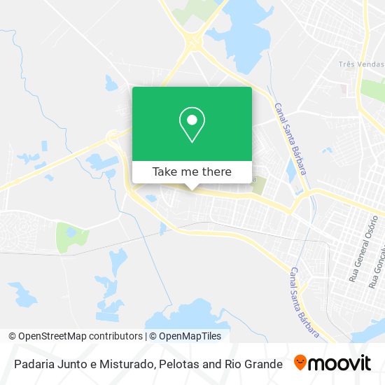 Mapa Padaria Junto e Misturado