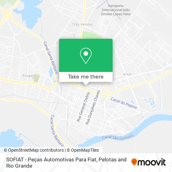 SOFIAT - Peças Automotivas Para Fiat map