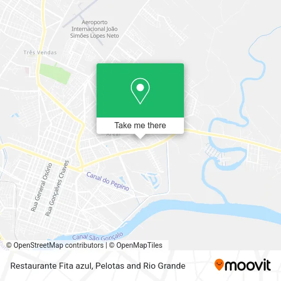 Restaurante Fita azul map