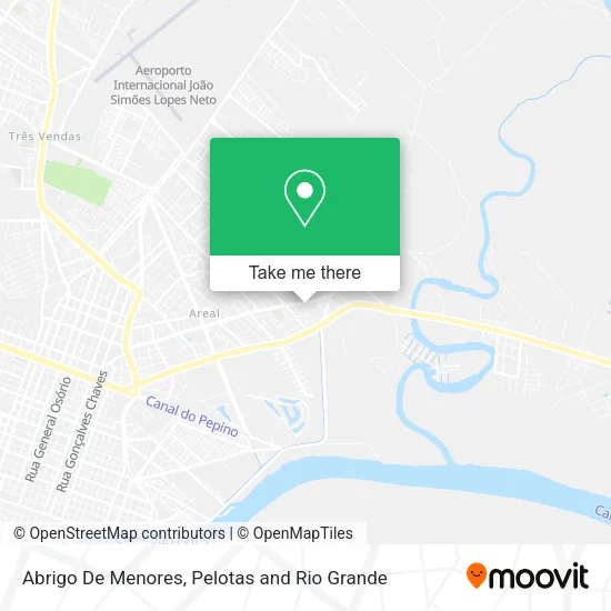 Abrigo De Menores map