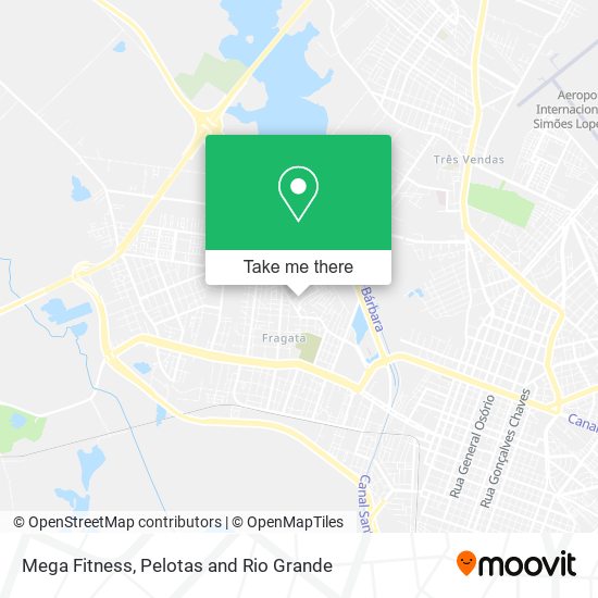 Mapa Mega Fitness