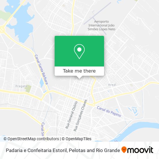 Padaria e Confeitaria Estoril map