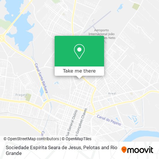 Sociedade Espírita Seara de Jesus map