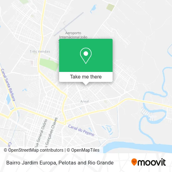 Bairro Jardim Europa map