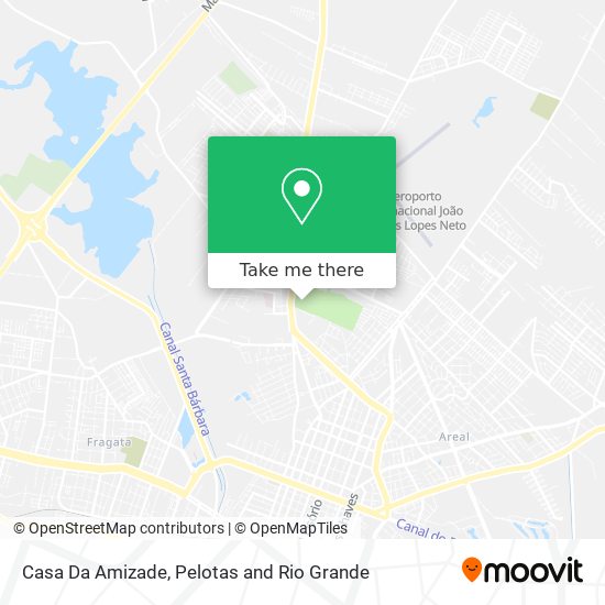 Casa Da Amizade map