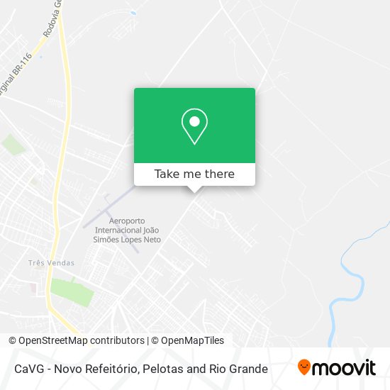 CaVG - Novo Refeitório map