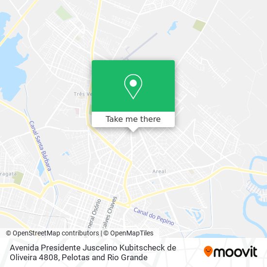 Avenida Presidente Juscelino Kubitscheck de Oliveira 4808 map