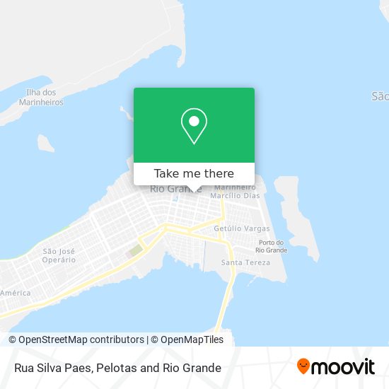 Mapa Rua Silva Paes