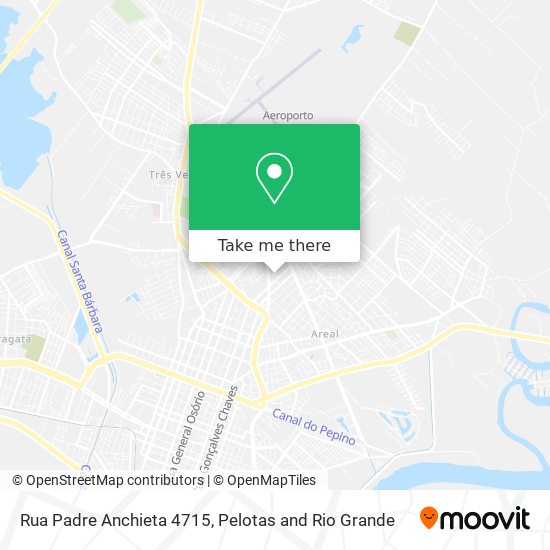 Mapa Rua Padre Anchieta 4715