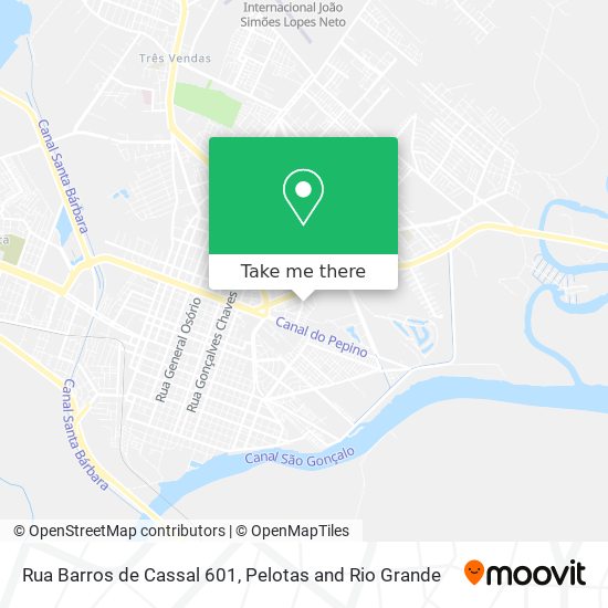 Mapa Rua Barros de Cassal 601