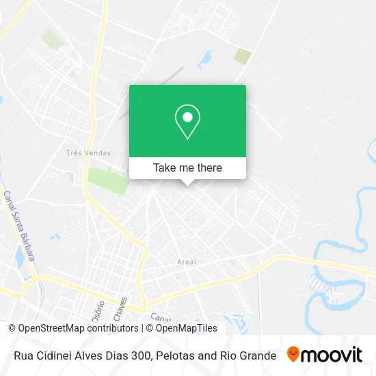 Rua Cidinei Alves Dias 300 map