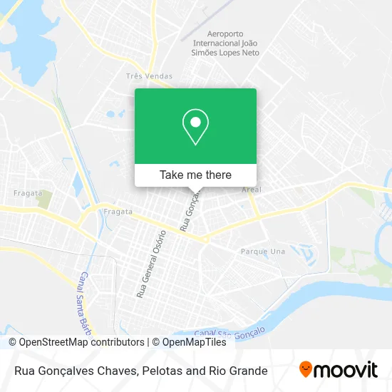 Rua Gonçalves Chaves map