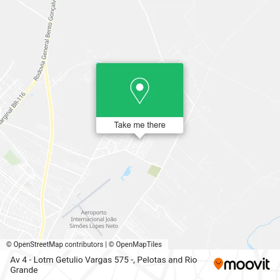 Av 4 - Lotm Getulio Vargas 575 - map