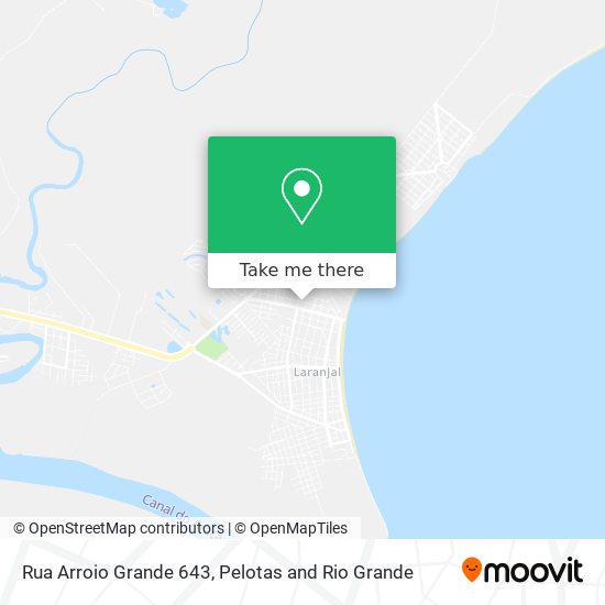Mapa Rua Arroio Grande 643