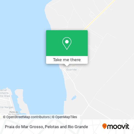 Praia do Mar Grosso map