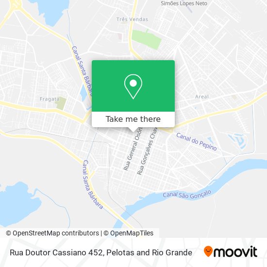 Mapa Rua Doutor Cassiano 452