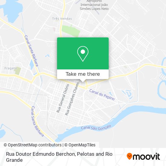 Rua Doutor Edmundo Berchon map