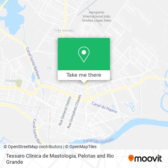 Tessaro Clínica  de Mastologia map