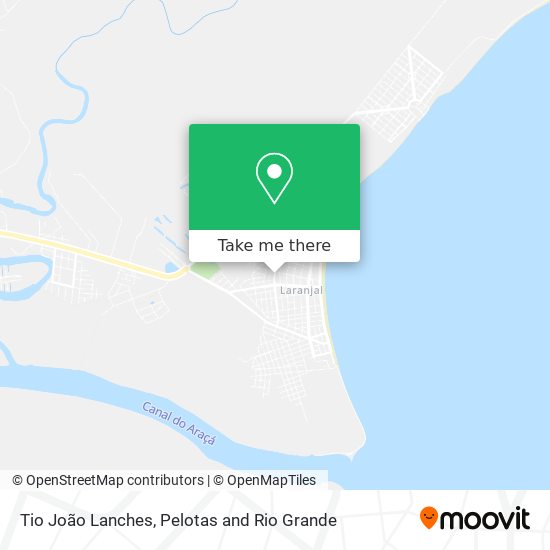 Tio João Lanches map