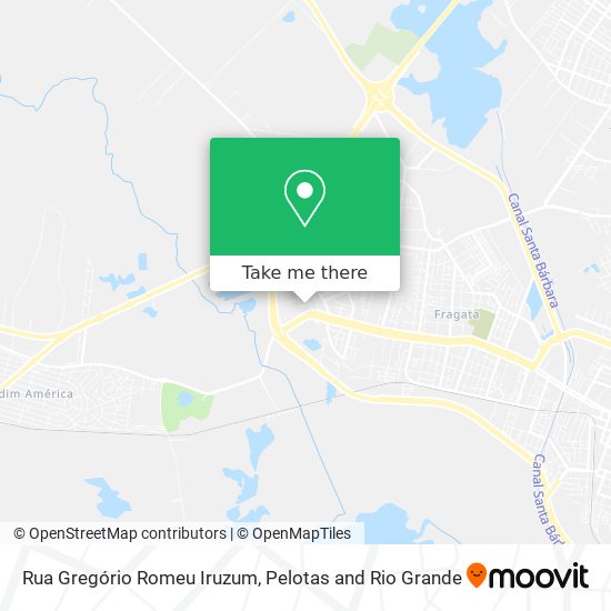 Rua Gregório Romeu Iruzum map