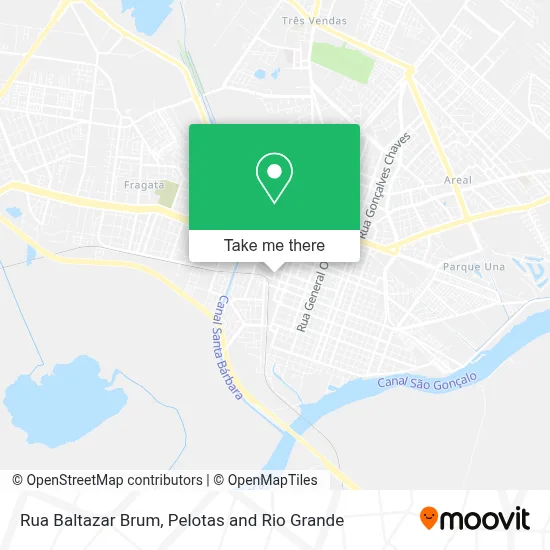 Rua Baltazar Brum map