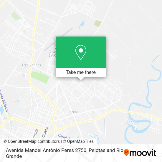 Avenida Manoel Antônio Peres 2750 map