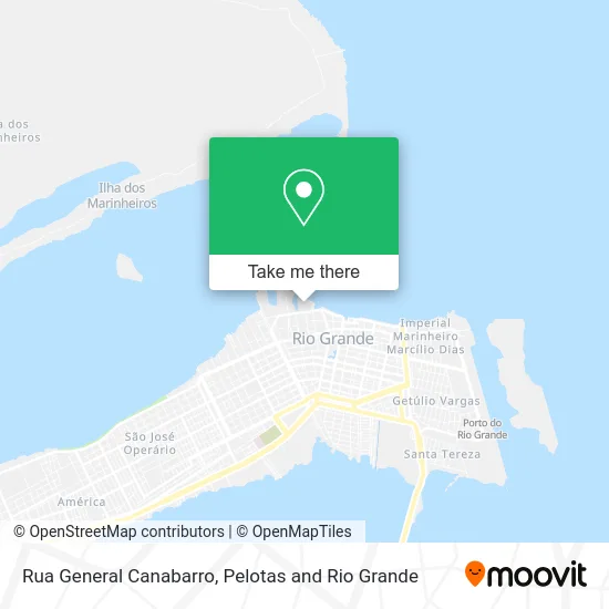 Rua General Canabarro map