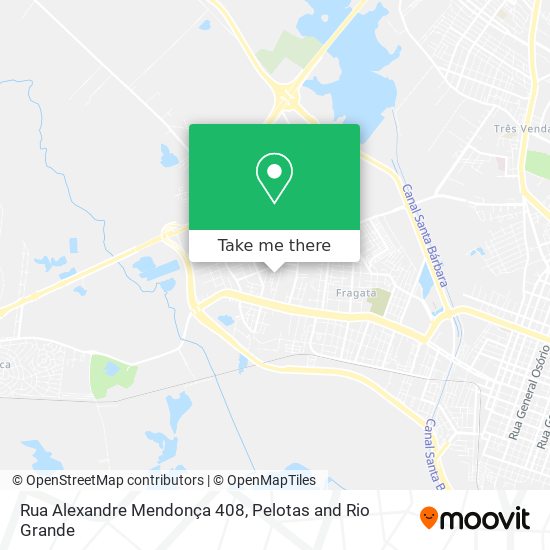 Mapa Rua Alexandre Mendonça 408
