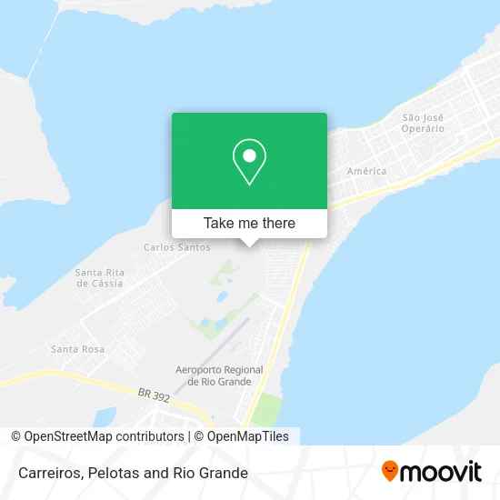 Carreiros map