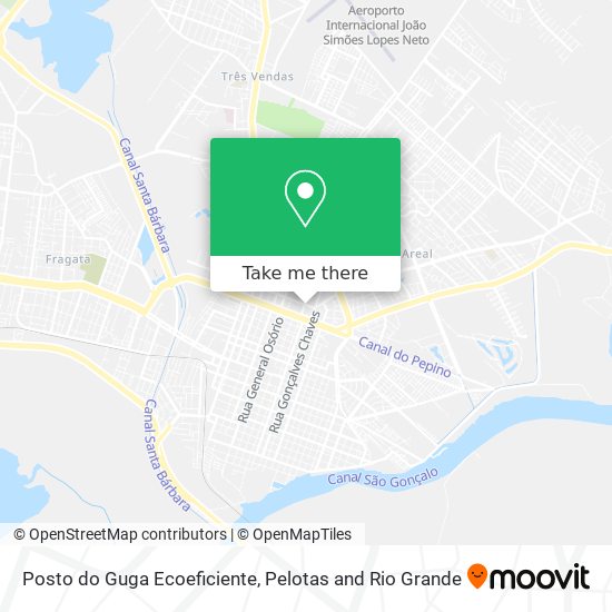 Posto do Guga Ecoeficiente map