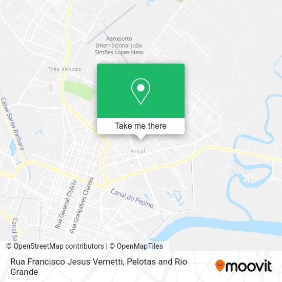 Rua Francisco Jesus Vernetti map