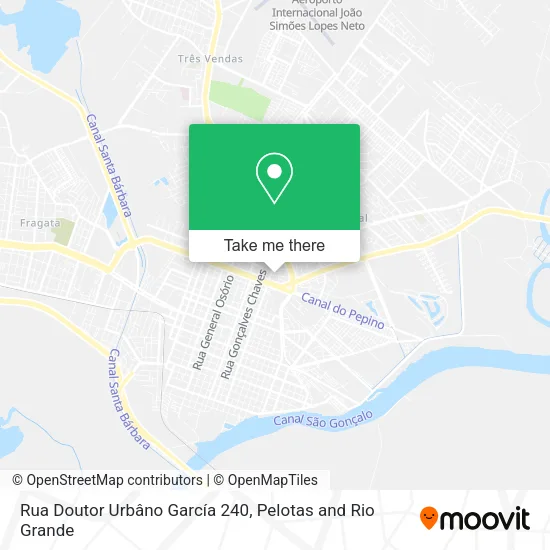 Rua Doutor Urbâno García 240 map