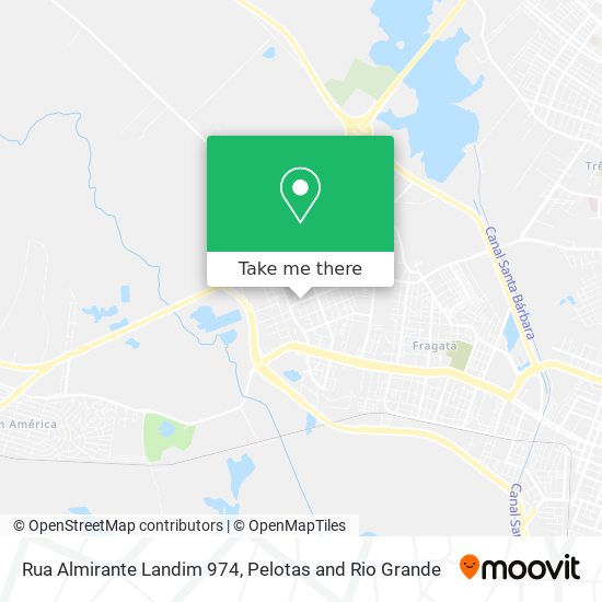 Rua Almirante Landim 974 map