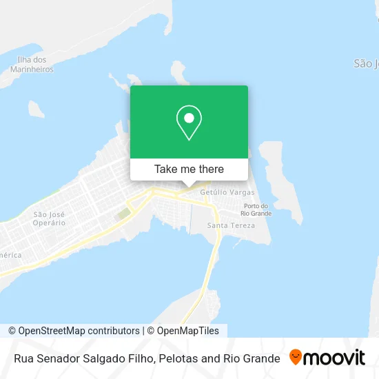 Rua Senador Salgado Filho map