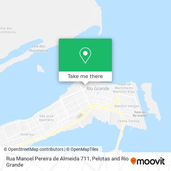 Mapa Rua Manoel Pereira de Almeida 711