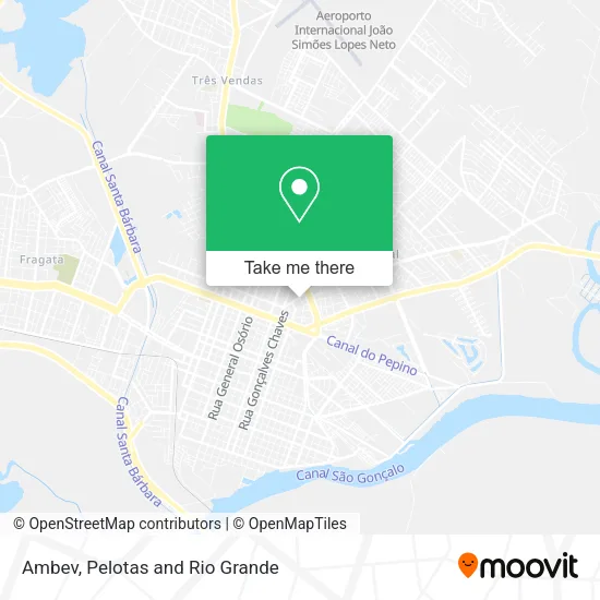 Ambev map