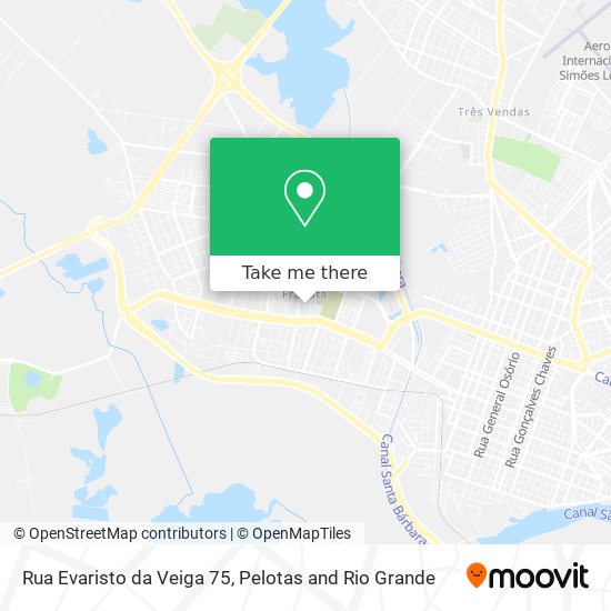Rua Evaristo da Veiga 75 map