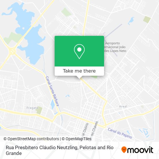Rua Presbítero Cláudio Neutzling map